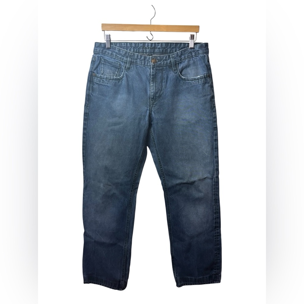 ROBERT GRAHAM | denim blue jeans Yates 34 classic